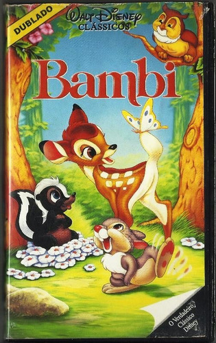 142 Fvc-filme Original- 1993- Bambi- Walt Disney- Dublado