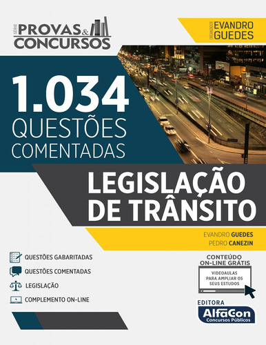 Legislação De Trânsito, De Evandro Guedes. Editora Alfacon, Capa Mole Em Português, 2020
