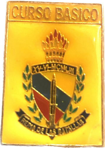 Escudo Escuela De Infanteria Curso Basico Ejercito