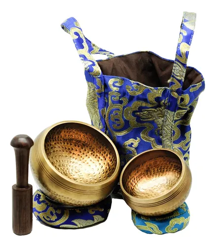 comprar Set De Cuencos Tibetanos Cadushki, C\u002F Cojines Y Bolsa, 7 Pcs