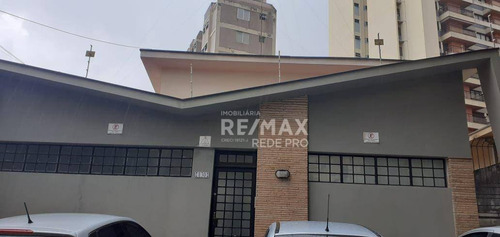 Imagem 1 de 6 de Casa Comercial Com 3 Quartos, 03 Salas E 02 Banheiros, 04 Vagas, À Venda, 177 M² Por R$ 1.290.000 - Centro - Campinas/sp - Ca7713