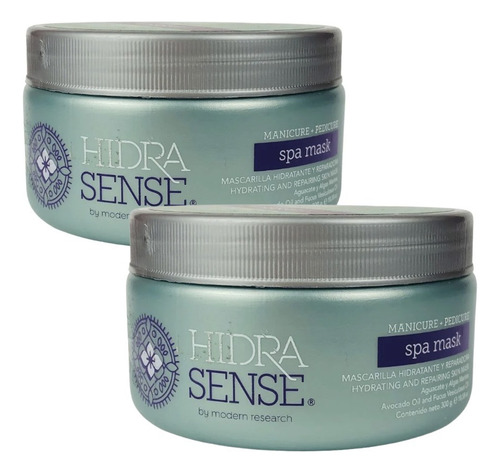 Kit De 2 Mascarilla De Aguacate Pies Y Manos Hidrasense 300g