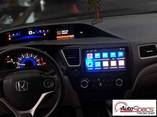 Imagen 1 de 1 de Radio Android Gps Wifi Para Honda Civic 2012-13-14-2015-2016