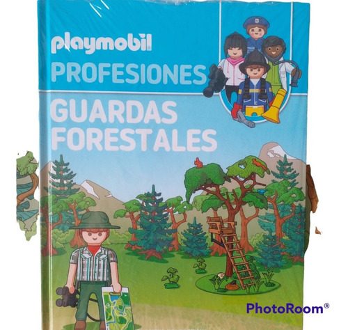 Enciclopedia Playmobil Profesionales N 2 Guardas Forestales.