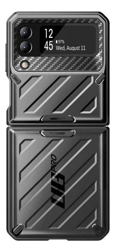 Capa Case Anti Impacto Supcase Ub Pro Galaxy Z Flip4 (6.7) Cor Preto