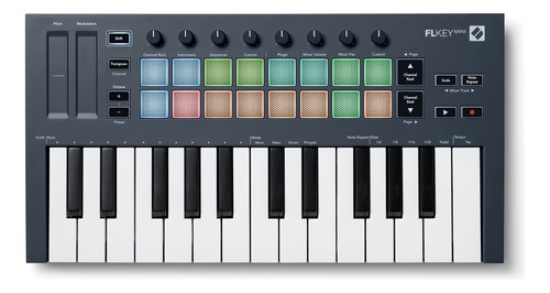 Novation Flkey Mini Teclado Midi Compacto Para Fl Studio