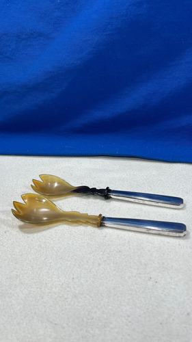 Cubiertos Para Ensalada Cristofle Plateado (Usado)