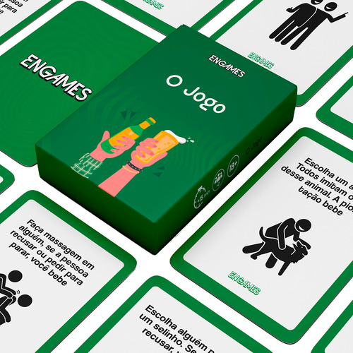 Jogo De Baralho Kit Bora Animar O Jogo Eu Nunca Festa +18