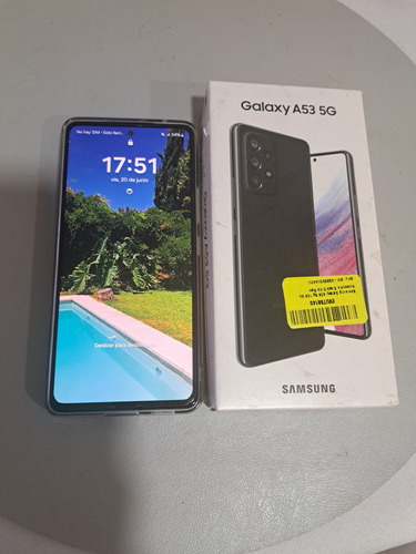 Celular Samsung Galaxy A53 5g 128gb Color Black 6gb Ram Negro (Usado)