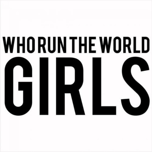 Who Run The World Beyonce Song Lyrics Decorativo Ws-44043