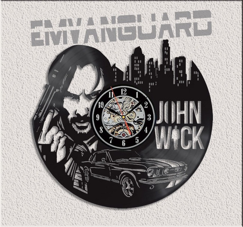 Reloj John Wick 30cm Ideal Regalo Lleva El 2do Al 20% Off