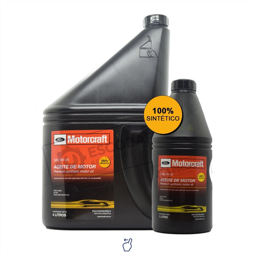 Imagen 1 de 9 de Kit De Aceite Motorcraft Sintético 5w30 X 5 Lts Ford Focus