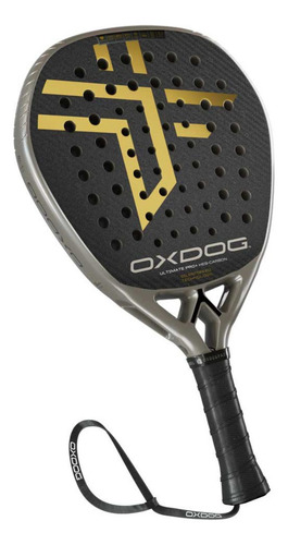Pala De Pádel Oxdog Pro + Plus Color Negro Gris Dorado