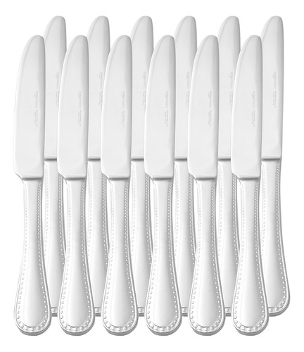 Set X12 Cuchillos De Mesa Elegante Amazon Basics