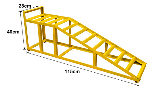 Par De Rampas Para Autos 3 Ton Rpa-02 Cosmo Tools