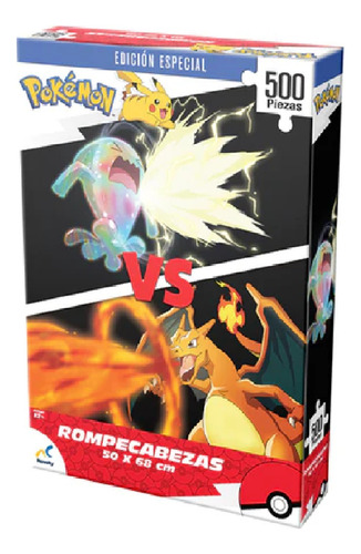 Rompecabezas Edicion Especial Charizard Pokemon 500 Pz