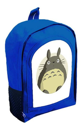 Mochila Azul Infantil  Nena Nene Totoro Anime Tt293