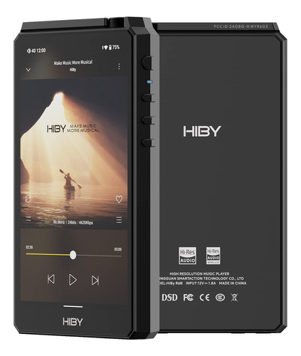 Hiby R6 Iii - Reproductor De Audio Digital Portatil De Alta