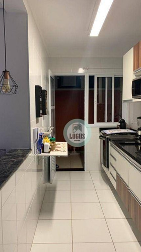 Imagem 5 de 19 de Apartamento Impecável De 46m² Composto Por 2 Dormitórios Sendo 1 Suíte, À Venda Por R$ 350.000,00 - Paraíso - Santo André/sp - Ap1785