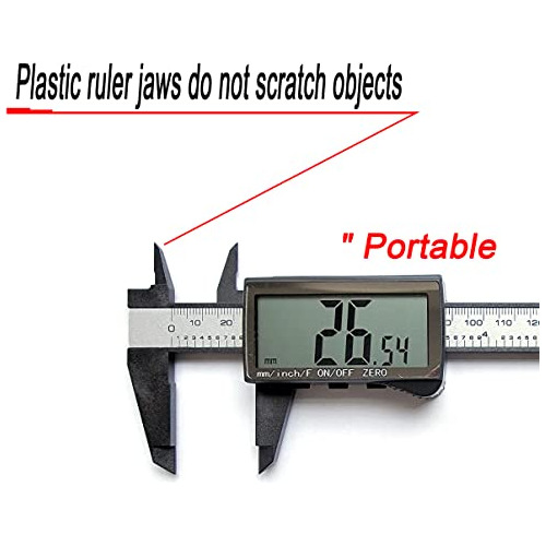 Digital Caliper, 06 Calipers Measuring Tool Electronic ...