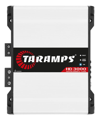 Taramps Hd 3000 - Amplificador Mono De Rango Completo De 4 O