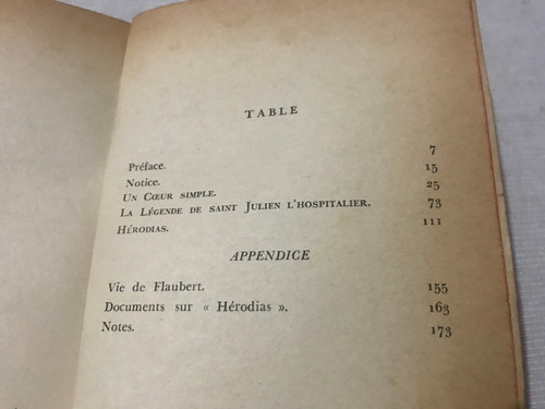 Imagen 3 de 5 de Gustave Flaubert Trois Contes Le Livre De Poche