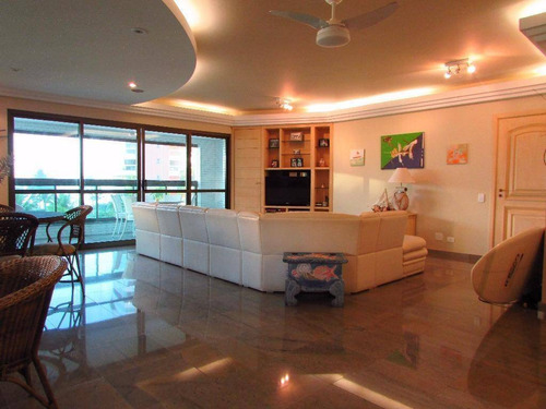 Apartamento Com 4 Dormitórios À Venda, 255 M² Por R$ 5.500.000,00 - Riviera - Módulo 6 - Bertioga/sp - Ap1421