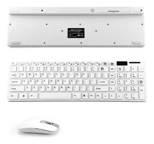 Comobo Teclado Mouse Inalmabrico Bluetooth Usb Computador