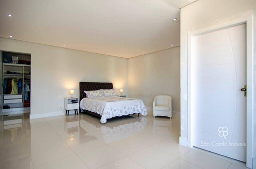 Imagem 14 de 30 de Casa Com 4 Dormitórios À Venda, 507 M² Por R$ 1.700.000,00 - Condomínio Quintas De São Fernando - Cotia/sp - Ca2243