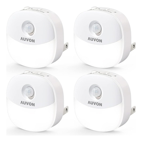 Auvon Plug In Night Light Con Sensor De Movimiento Y Sensor 