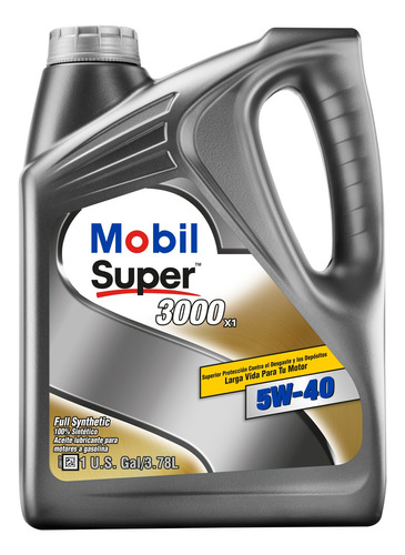 Lubricante Mobil Super 3000 X1 5w40 - 1 Galón