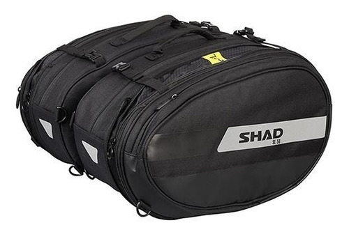 Juego Maletas Laterales Shad 58 Lts Color Negro