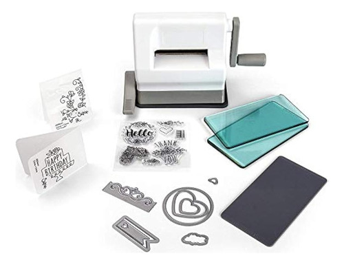 Sizzix Sidekick Starter Kit 661770 Máquina Manual Portátil D