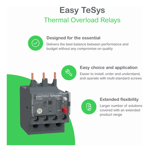 Rele Termico 1.6 - 2.5amp Easypact Tvs Lre07