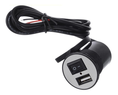 Cargador De Celular Para Motos 1 Puerto Usb 5v 2.1a ®