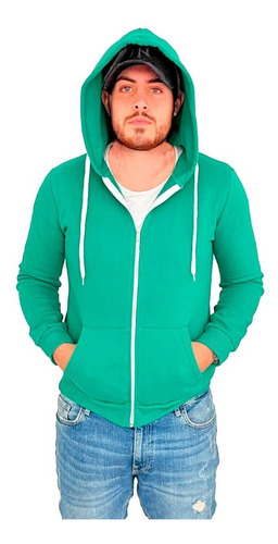 Imagen 2 de 9 de Canguro Malibu Friza Hombre Verde