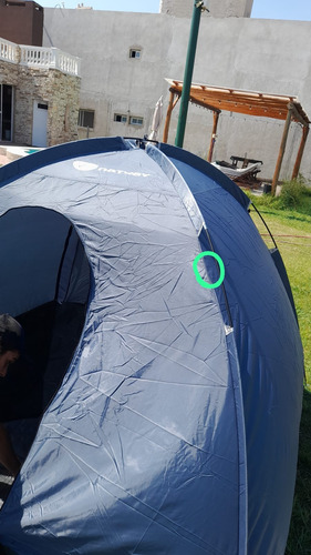 Carpa Playera Natway (waterdog) Bahía 2da Seleccion Ca82 Verde