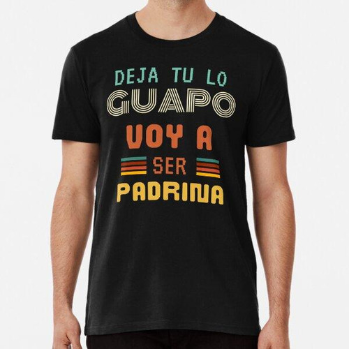 Remera Voy A Ser Padrino Bautizo Divertidas Frases Algodon P