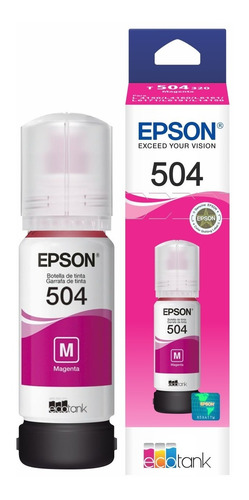 Imagem 4 de 6 de Kit 4 Refil Tinta T504 Epson L6161 L4150 L4160 L6191 L6171