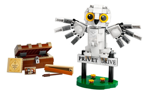 Lego Harry Potter Hedwigª En El Nmero 4 De Privet Drive