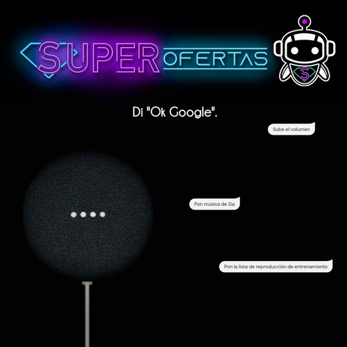 Google Home Mini O R I G I N A L E S - Sin Caja - Nuevos !