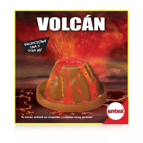 Juego Volcan Erupciona Una Y Otra Vez Antex Env Casa Valente