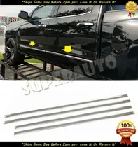 Comprar Molduras Vistas Puertas Silverado Cheyenne Crew Cab Sierra