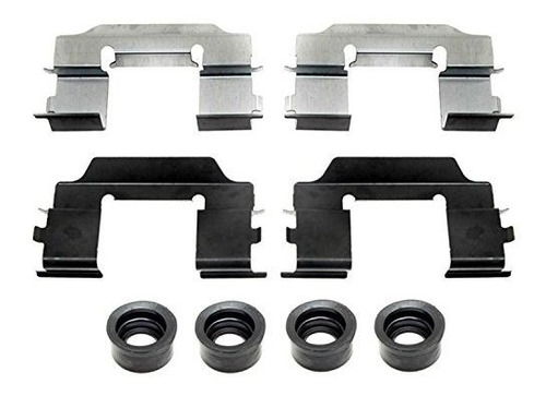 Acdelco 18k1074x Kit De Herrajes De Freno De Disco Trasero P