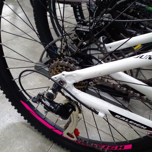 Bicicleta Raleigh Scout Rod 24 Alum 21 Vel Disco Mecanico Rojo Xs