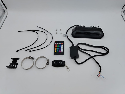 Chase Led Estrobo Rgb Control Remoto Bluetooth 1 Pieza Atv