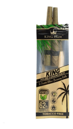 Imagen 2 de 6 de 2 King Rolls King Palm Natural - Blunt Conos Hojillas