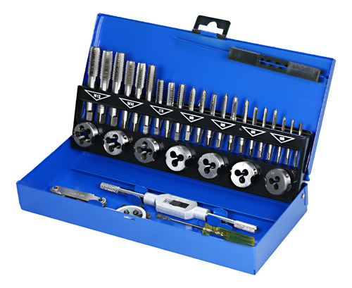 Set De 32 Tarrajas Y Machuelos M3-m12