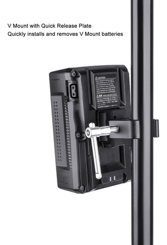 Adaptador De Bateria De Montagem Em V Clamp Strong Grip Port