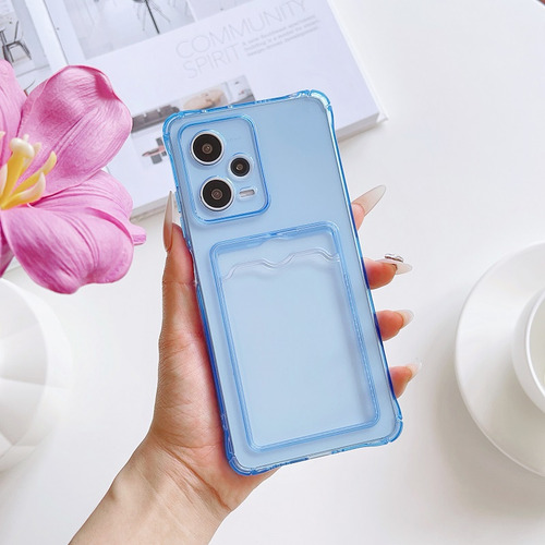 Funda Para Redmi 12 4g, Note 12r Y 13c, Transparente, Protectora, Delgada, Resistente A Caídas, Funda Tipo Cartera